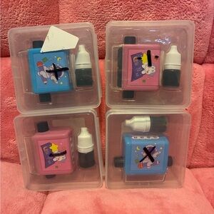Set of 4 Math Problem Ink Rollers